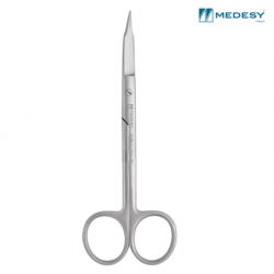Medesy Scissor Goldman-Fox, Curved, 130mm #3519