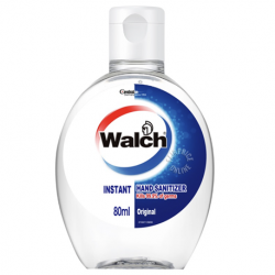 Walch Hand Sanitizer Gel, 80ml x 5 Bottles