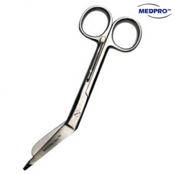 Medpro Stainless Steel Bandage Scissors with Clip Holder