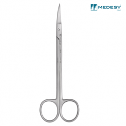Medesy Kelly Scissor, Superior Cut, Curved, 160mm, Per Unit #3510/AN