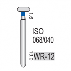 Diamond Burs, 5pcs/pack #WR-12