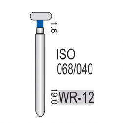 Perfect Diamond Burs, 5pcs/pack #WR-12