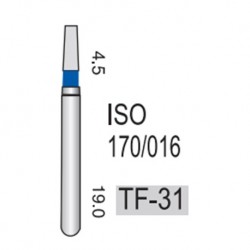 Perfect Diamond Burs, 5pcs/pack #TF-31