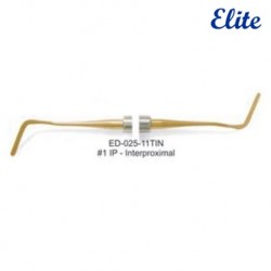 Elite Tin Coated Filling Instrument Interproximal #1 IP, Per Unit #ED-025-11TIN