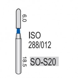 Diamond Burs, 5pcs/pack #SO-S20