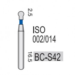 Diamond Burs, 5pcs/pack #BC-S42