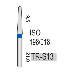 Diamond Burs, 5pcs/pack #TR-S13