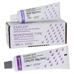 GC Exaflex Monophase Clinic Pack (2 x 74ml) Per Pack