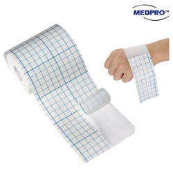 Medpro Waterproof Non-Woven Wound Cover Tape Roll (10cm x 10m)