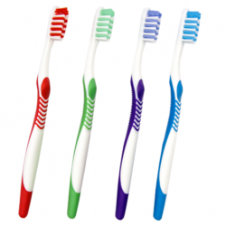 Ortho Brush V-trim Bristles Soft Toothbrush for Adult, Per Pc X 5