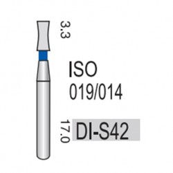 Diamond Burs, 5pcs/pack #DI-S42
