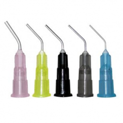 Disposable Prebent Needle Tips, 100pcs/pack