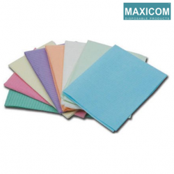 Maxicom Dental Bibs, Assorted Colors, 500pcs/carton
