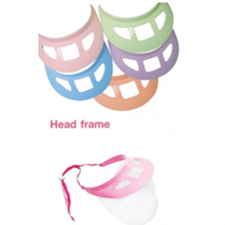 Face Shield Set, 1 Head Frame, 2 Full size face shields, 1 Mini shield