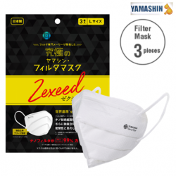 Yamashin Zexeed Nano Filter Mask Reusable Face Mask, 3pcs/box