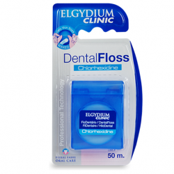 Elgydium Chlorhexidine Floss 50m ( X8 Packs )