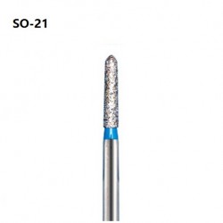 Mani Diamond Bur (SO-21), 5pcs/pack