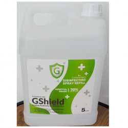 Greenwipes GShield Alcohol Spray Refill, 5 Liter, Per Can