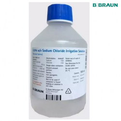 B Braun Sodium Chloride Irrigation Solution/Normal Saline (500ml)
