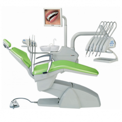 Swident Dental chair with swinging hoses (Partner International Version)