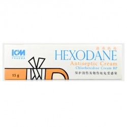 Hexodane Antiseptic Cream, 15gm, Per Tube