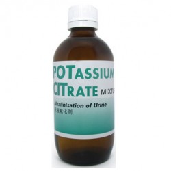 Potassium Citrate Mixture Bp, Lemon Flavour, 200mL/Bottle