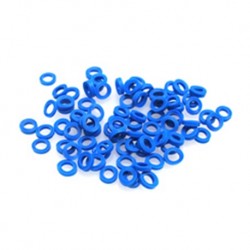 Orthodontic radiopaque separators posterior, Large,  Blue (1000pcs/pack)