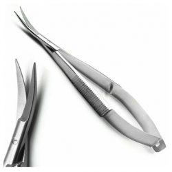 German Noyes Ophthalmic Micro Scissor, 12cm, Per Unit