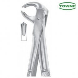 Towne Extracting Forcep, Lower Molars, English Pattern, Per Unit #111-071