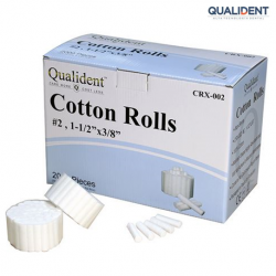 Qualident Cotton Roll (600 rolls/bag)