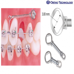 Ortho Technology TruFlex Nickel Titanium TAD Closed Coil Springs