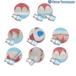 Mini-Mold Tips With 1 Handle For Orthodontic Treatment