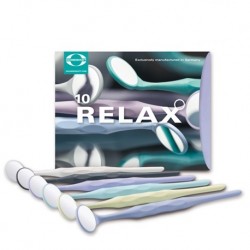 Hahnenkratt RELAX FS Rhodium 4 plane Mirror, 22mm (Set of 10pcs)
