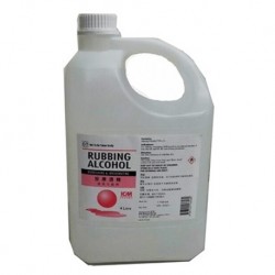 Rubbing Alcohol - Isopropyl Alcohol 70% v/v (4 Litre Jar) 