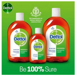 Dettol Antiseptic Disinfectant Liquid, 12bottles/pack