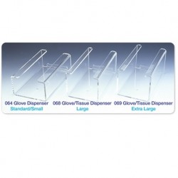 Premium Plus Gloves & Tissues Dispenser 