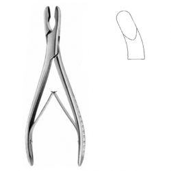 Bone Rongeur Luer, 15cm, Curved