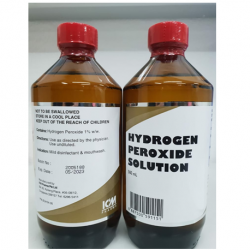 ICM Hydrogen Peroxide 1% Mouthwash, 500mL