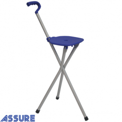 Assure Foldable Seat Cane