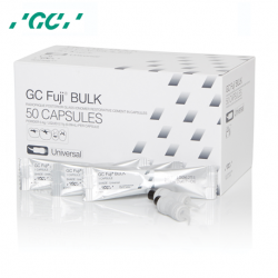 GC Fuji BULK Self Cure Glass Ionomer Cement, 50 Capsules/Box
