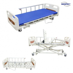 Medpro Electric 3 Functions Low Bed with Dual Side Rails & Backup Battery Pack