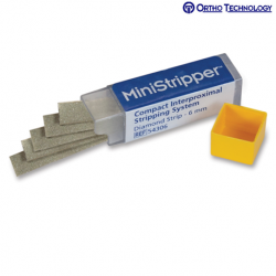 Ortho Technology Mini Stripper 6 mm Diamond Strips 5 Per Pack REV-1 #54306