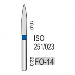 Perfect Diamond Burs, 5pcs/pack #FO-14