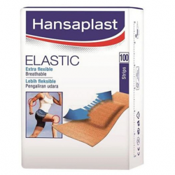 Hansaplast Elastic Plaster, 19 x 65mm (100pcs/box, 3boxes/carton)