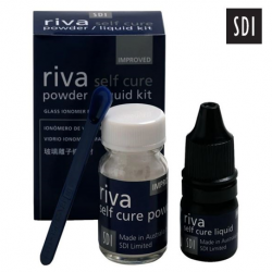 SDI Riva Self-Cure Powder/Liquid Kit, #A1, Per Kit