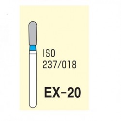 Mani Diamond Bur EX-20, 5pcs/pack