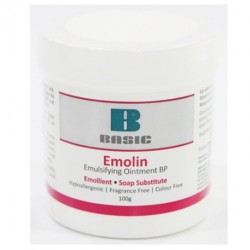 Emolin Emulsifying Ointment, Emulsifying Wax, 100gm, Per Tub