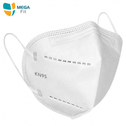 Mega Fit KN95 Protective Face Mask, 10pcs/box