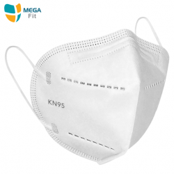 Mega Fit KN95 Protective Face Mask, 10pcs/box 20boxes/carton