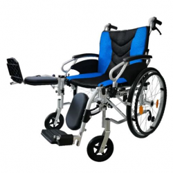 Aplus Lightweight Detachable Wheelchair + Elevating Footrests, Per Unit